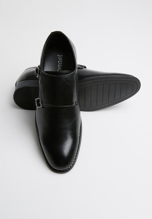 Superbalist - Jacob monk strap shoe - black