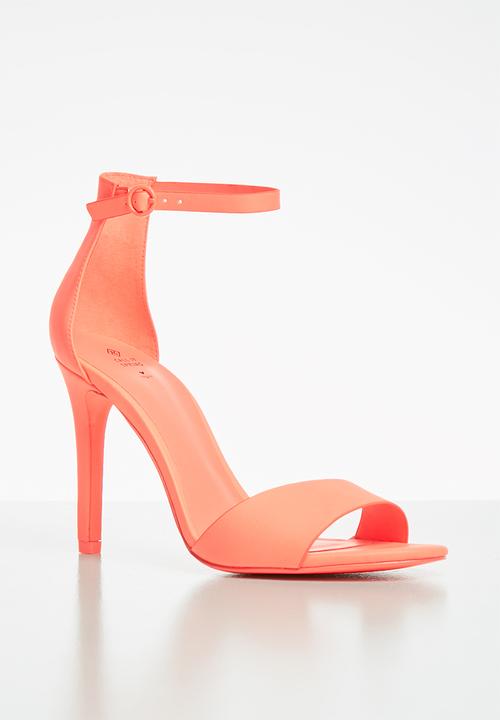 Call It Spring - Dellmar heel - orange