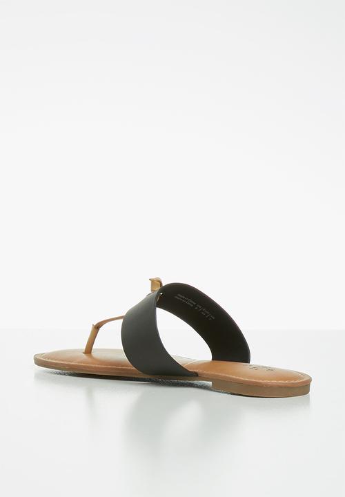 Call It Spring - Packardii sandal - black synthetic