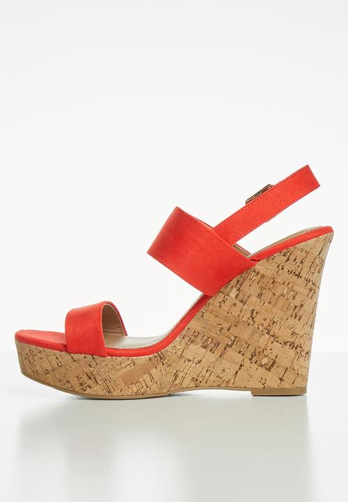 Call It Spring - Yerinna heel - orange