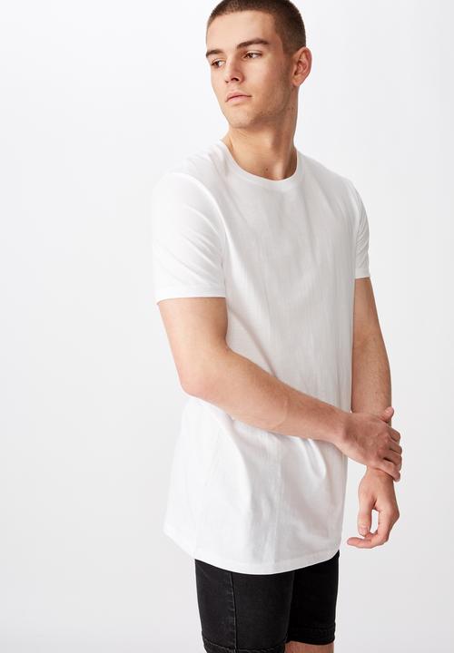 Factorie - Longline T-shirt - white