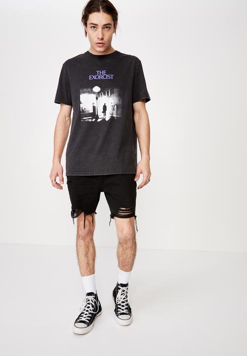 Factorie - Regular fit license T-shirt - charcoal 