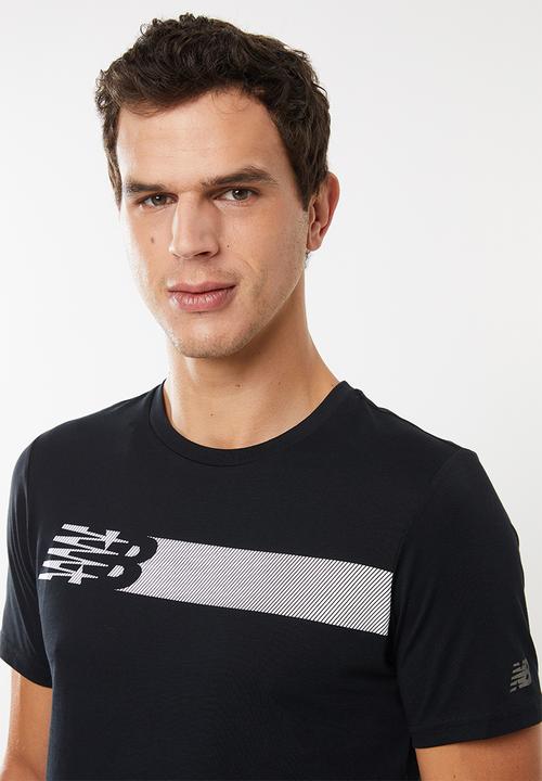 New Balance  - Tenacity heather print - black & white