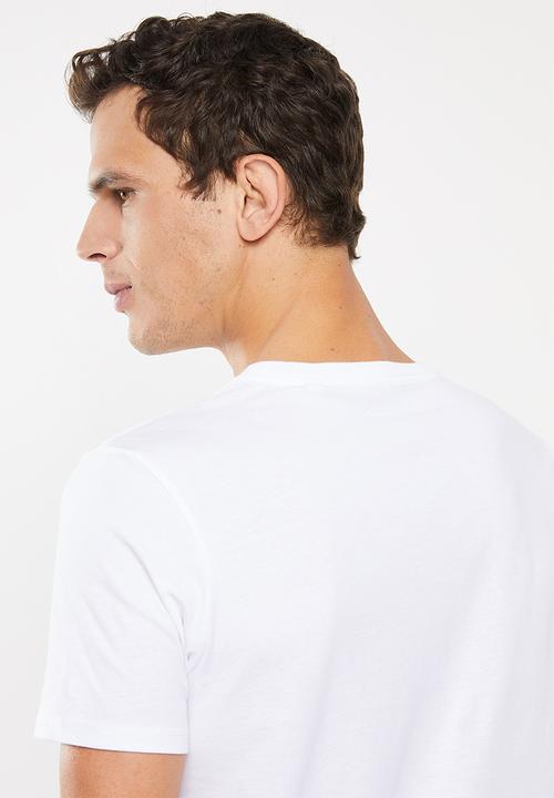 GUESS - Triangle short sleeve tee - white