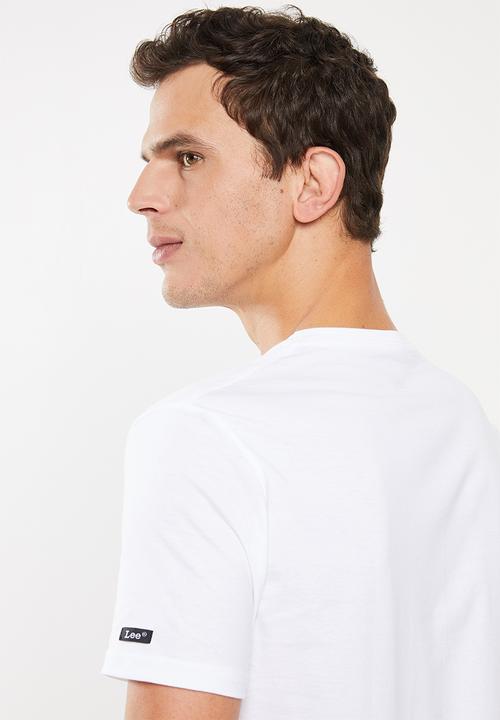 Lee  - Lee basic tee - white