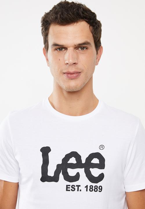 Lee  - Lee basic tee - white