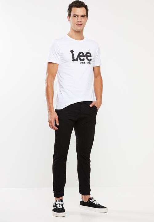 Lee  - Lee basic tee - white