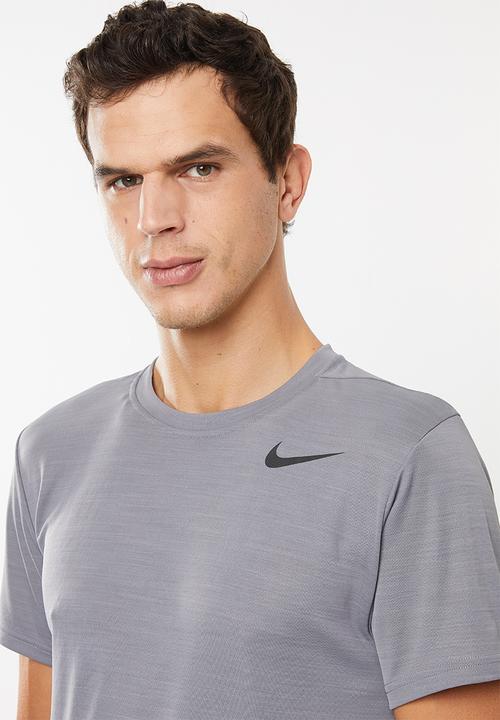 Nike - Superset short sleeve top - grey