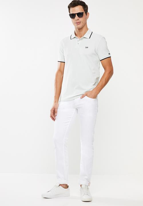 Lee  - Icon polo - grey 