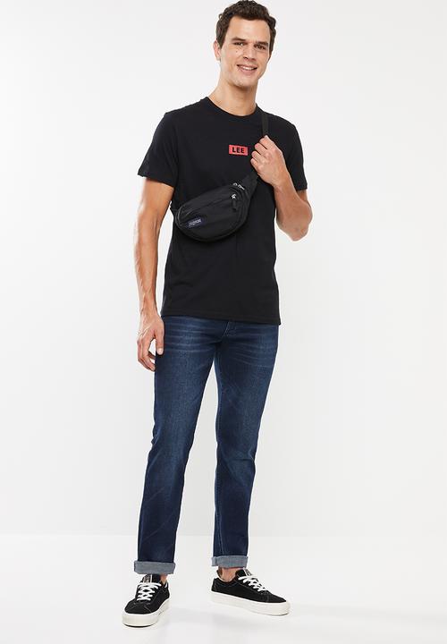 Lee  - New block tee - black