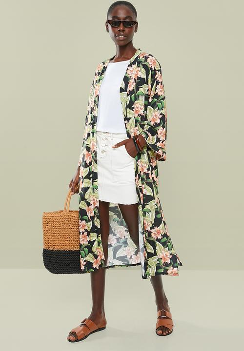 Superbalist - Printed longer length shaket - multi