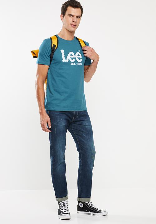 Lee  - Lee basic tee - blue