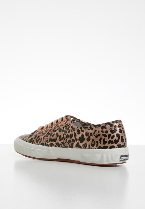 SUPERGA - 2750 animal metallic foil - rose gold