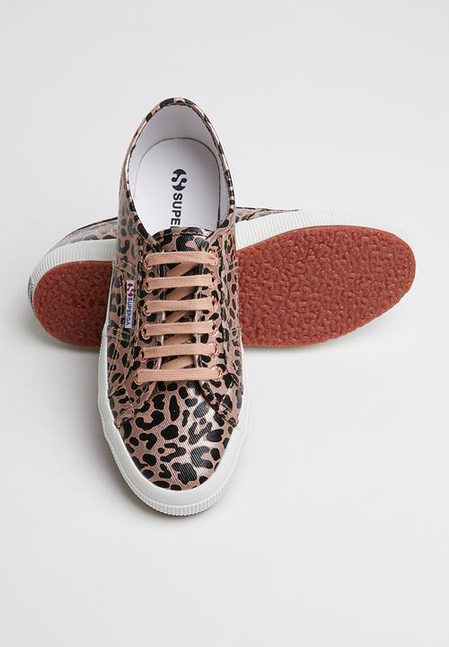 SUPERGA - 2750 animal metallic foil - rose gold