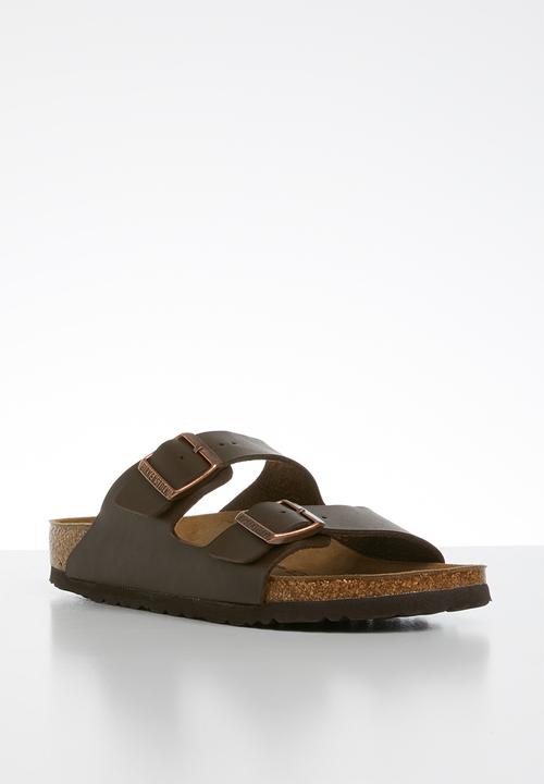 Birkenstock - Arizona birko-flor narrow - dark brown