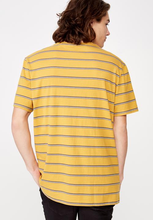 Factorie - Embroidered stripe T-shirt - multi