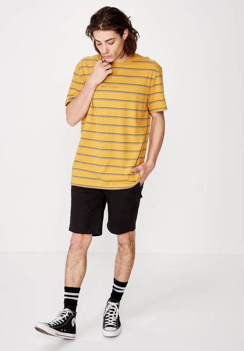 Factorie - Embroidered stripe T-shirt - multi