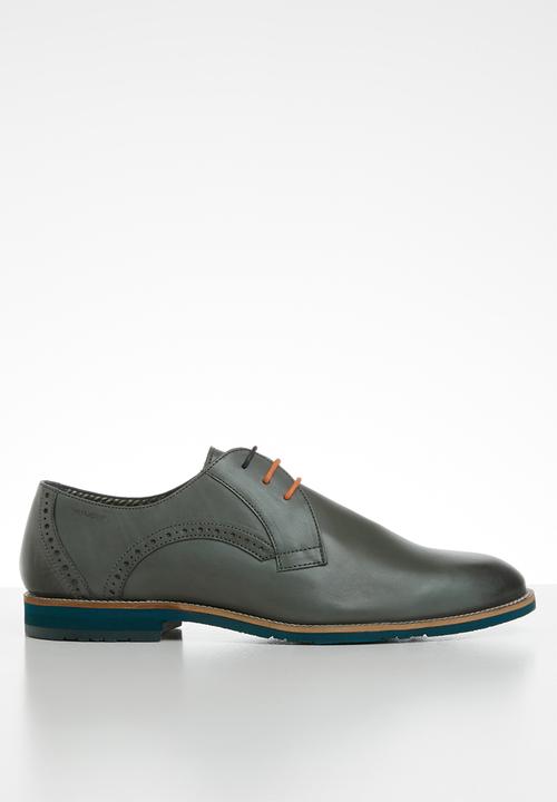 Pringle of Scotland - Tony lace-up derby - grey/green 