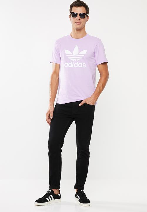 adidas Originals - Trefoil short sleeve tee - purple