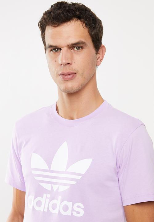 adidas Originals - Trefoil short sleeve tee - purple
