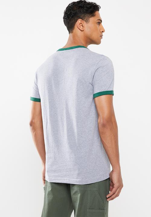 G-STAR - Ringer  T-shirt - grey
