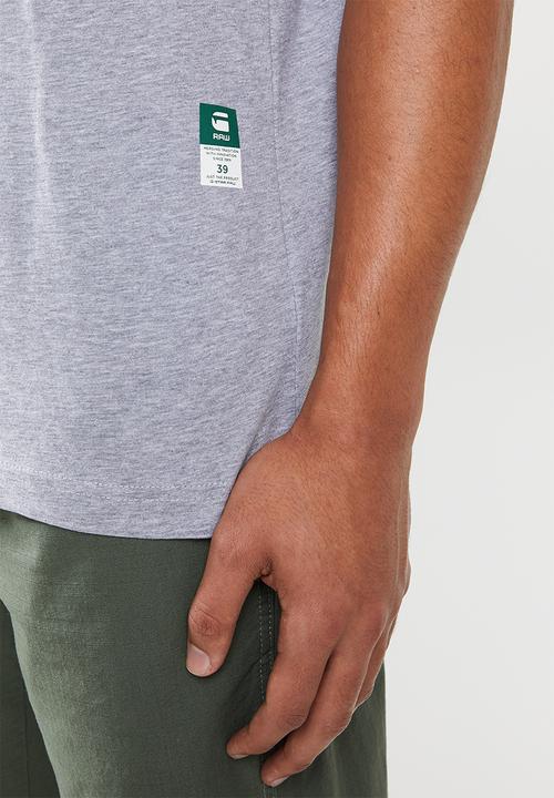 G-STAR - Ringer  T-shirt - grey