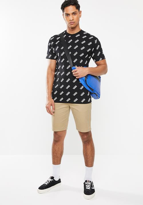 Vans - Retro all over Vans short sleeve tee - black