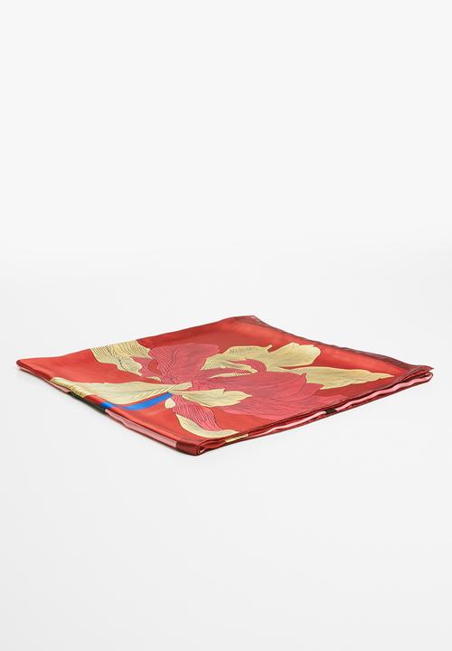 Joy Collectables - Abstract floral scarf - multi