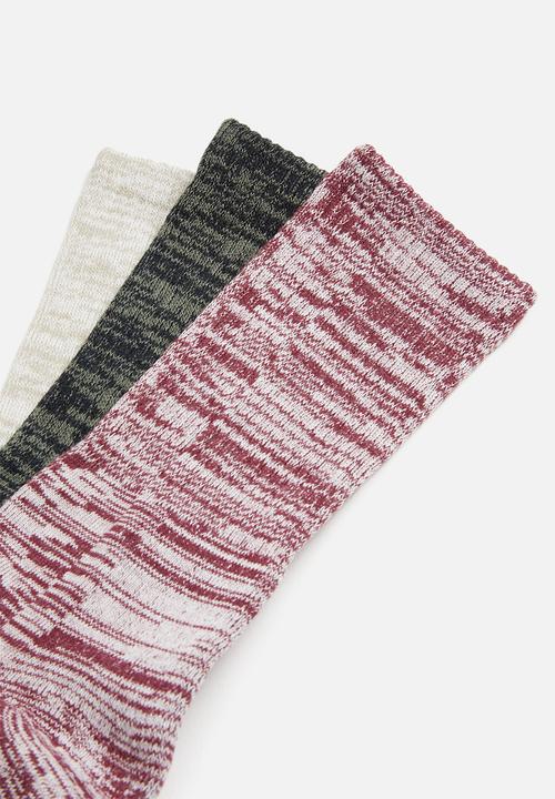 Cotton On - Active 3 pack socks - multi