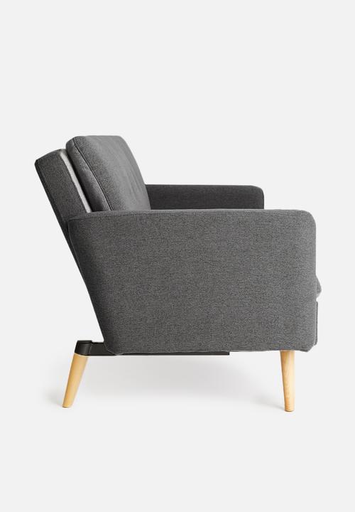 Sixth Floor - Finn sleeper couch - dark grey
