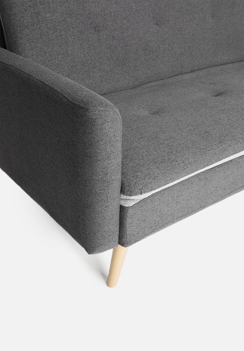 Sixth Floor - Finn sleeper couch - dark grey