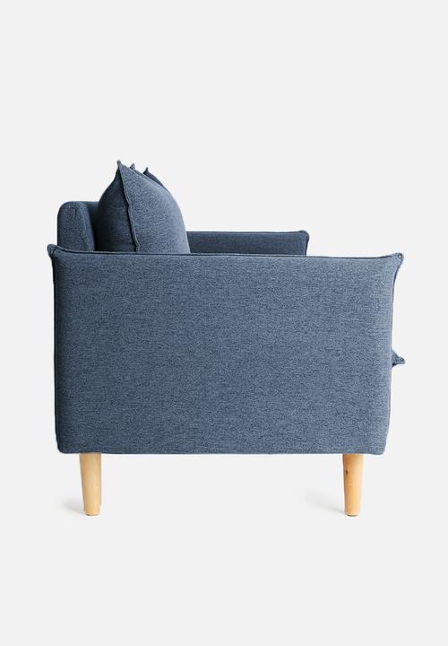 Sixth Floor - Hector 3-seater sofa - navy