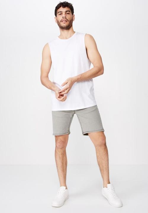 Cotton On - Straight short - grey 