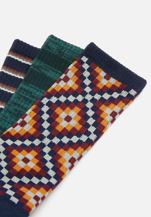 Cotton On - Active 3 pack socks - multi
