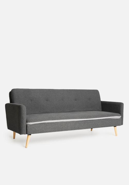Sixth Floor - Finn sleeper couch - dark grey