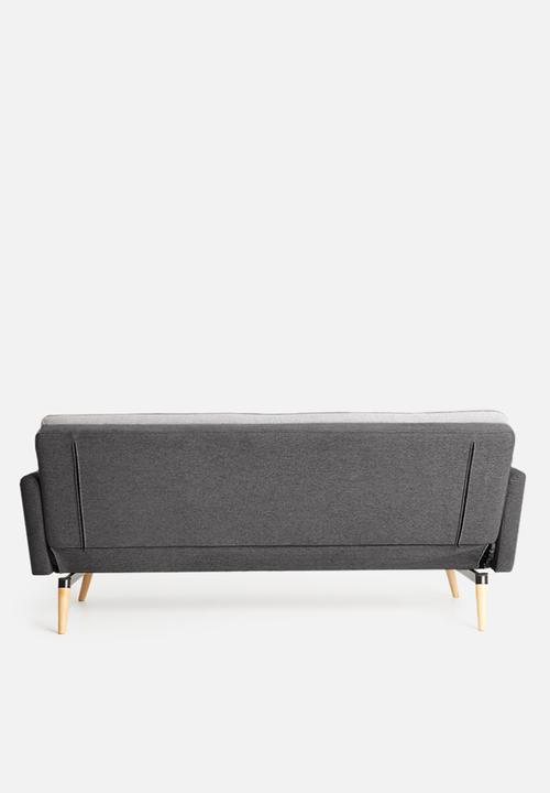 Sixth Floor - Finn sleeper couch - dark grey