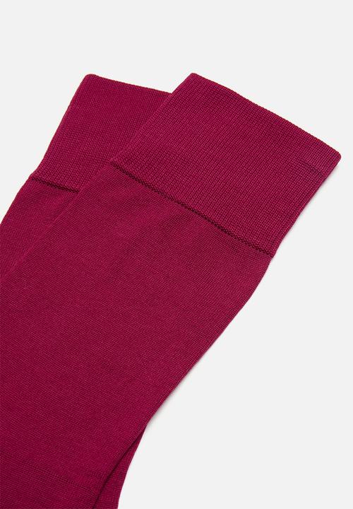 Falke - Falke quantum sock - burgundy