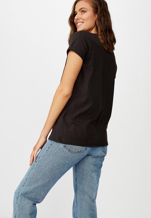 Cotton On - Classic dirty dancing quote tee  - black