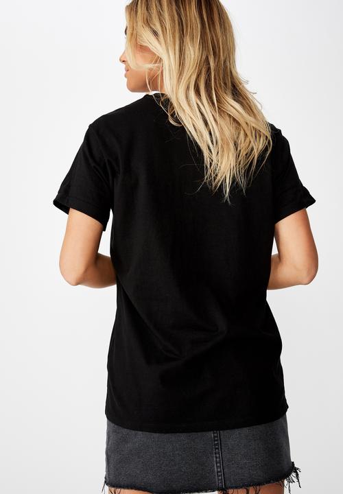 Cotton On - Classic flashdance poster tee  - black