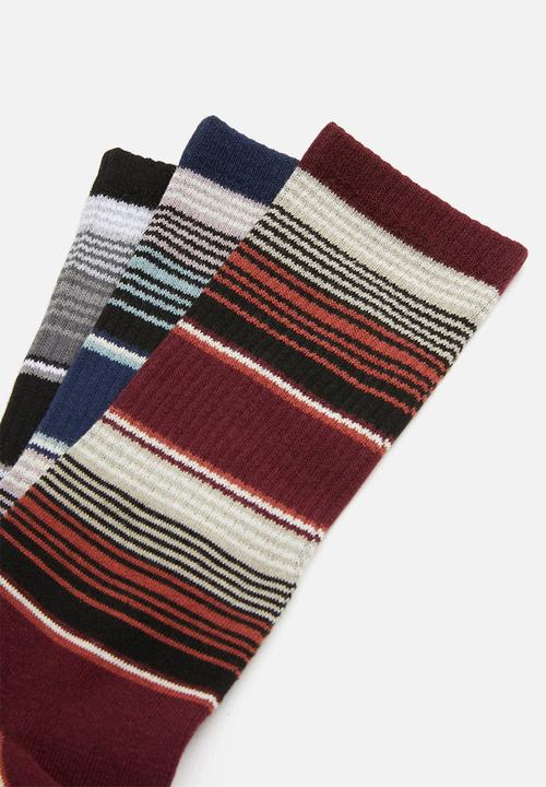 Cotton On - Active 3 pack socks - multi