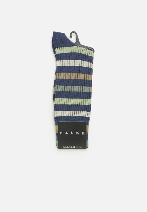 Falke - Falke ribbed stripe socks - multi