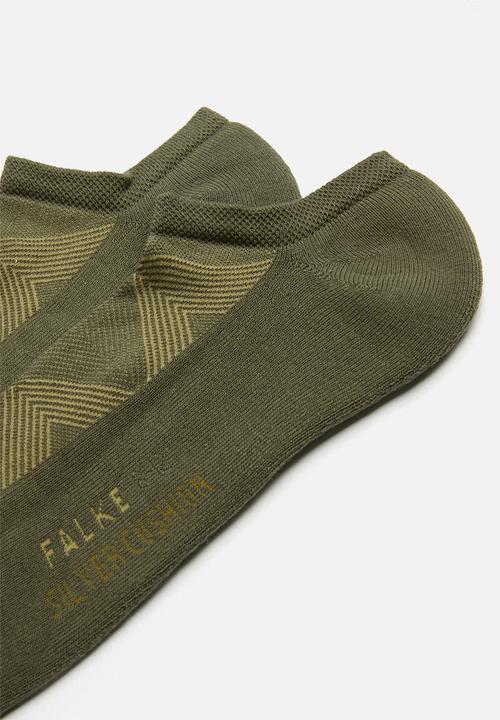 Falke - Falke silver cushion socks - green