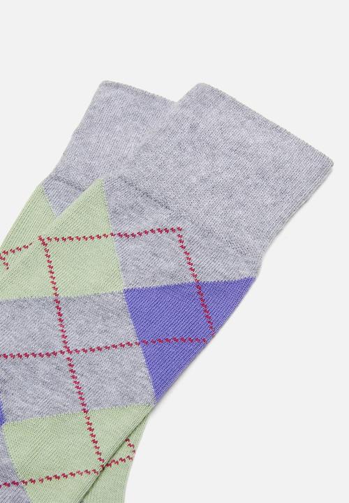 Falke - Falke argyle socks - multi