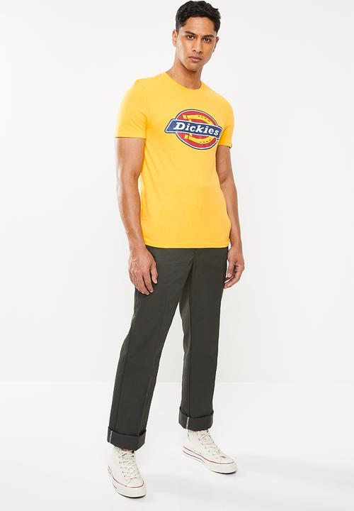 Dickies - Dickies horseshoe T-shirt - yellow