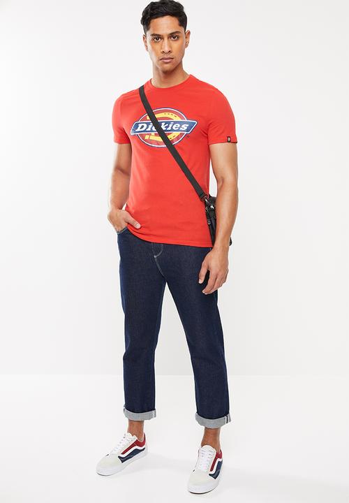 Dickies - Dickies horseshoe T-shirt - red