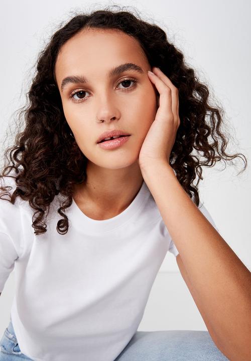 Cotton On - The one baby tee  - white