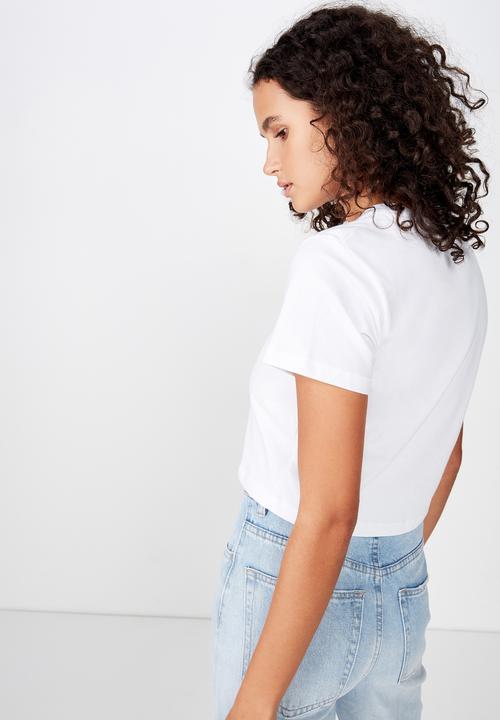 Cotton On - The one baby tee  - white