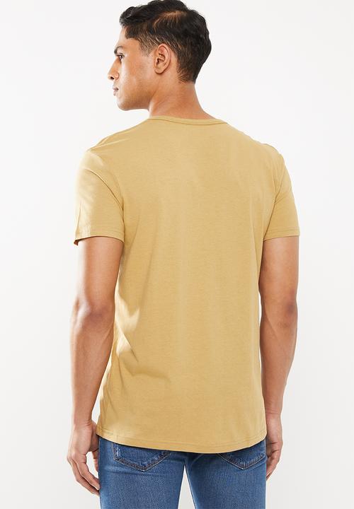 Cotton On - Essential henley - brown
