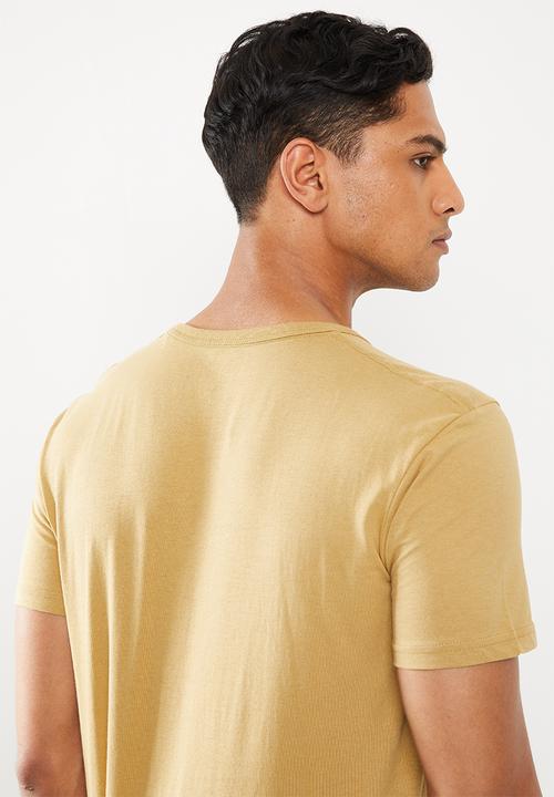 Cotton On - Essential henley - brown