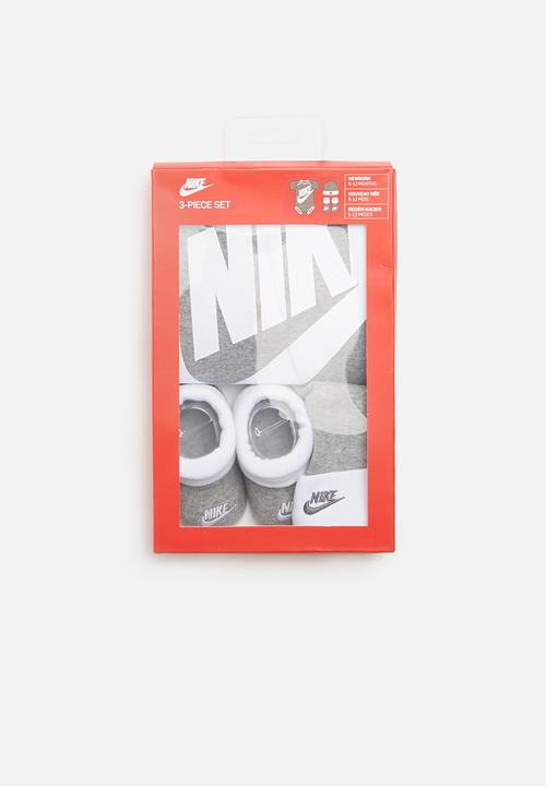 Nike - Futura logo box set - grey & white 